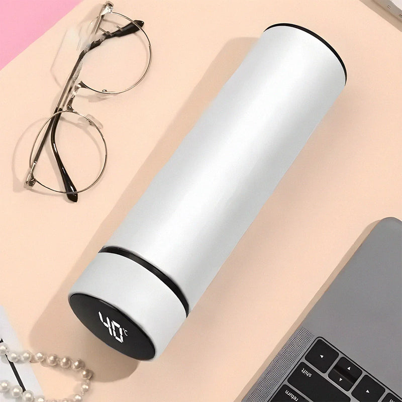 Garrafa Termo-Temp 500ml com Display Digital – Aço Inox Térmico